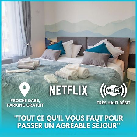 Cocon D'Hiver - Netflix & Wifi - Parking Gratuit - Check-In 24H24 - Kit Bebe Inclus - Emplacement Velos - Goodmarning Châlons-en-Champagne Exterior foto